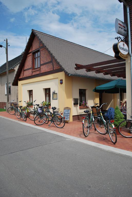 Gasthof Zum Slawen Vetschau Exterior photo